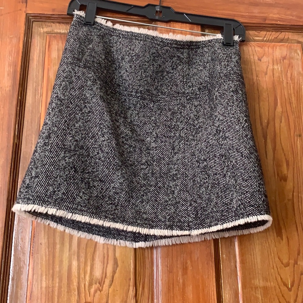 Jcrew Tweed Mini Skirt